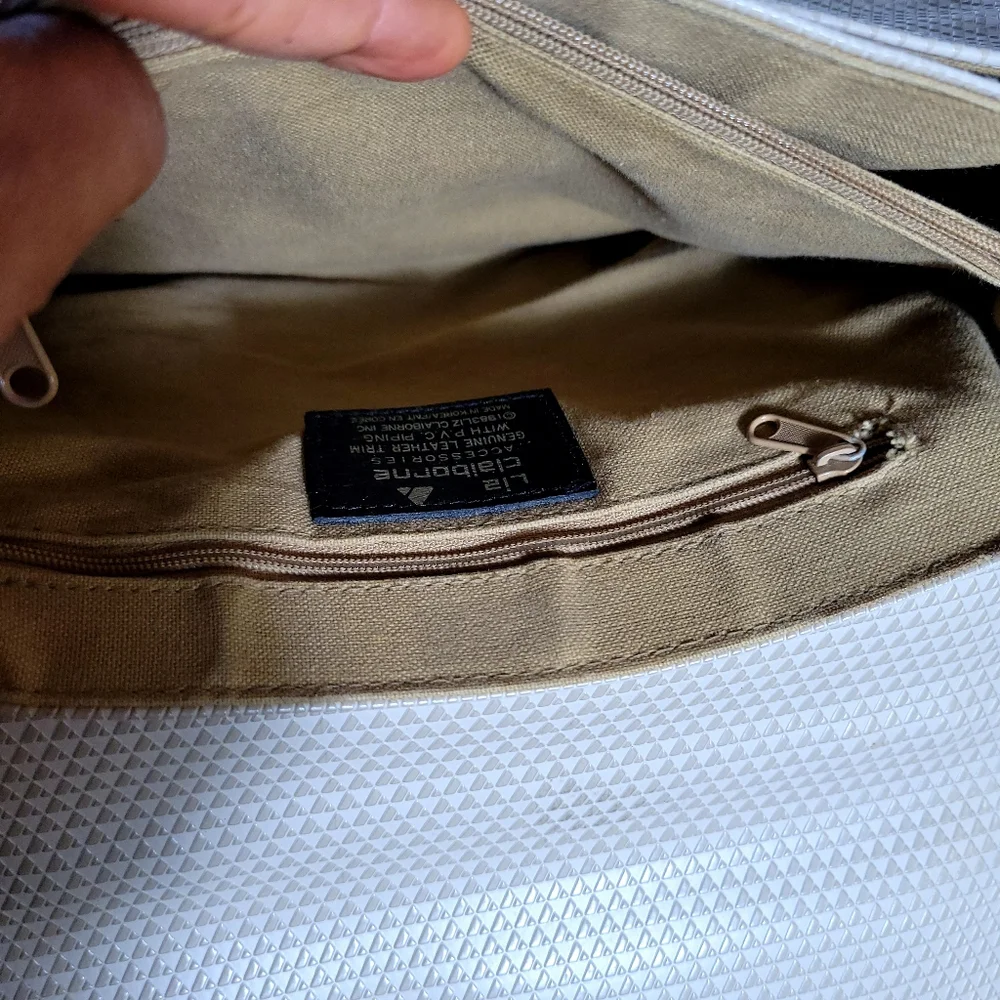 Vintage 80’s Leather Liz Claiborne Bag - Picture 10 of 14